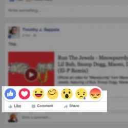 Facebook transforma o ‘like’ em conjunto de emoticons