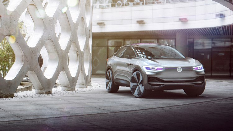 Família elétrica aumentando: Volkswagen mostra seu crossover I.D. Crozz