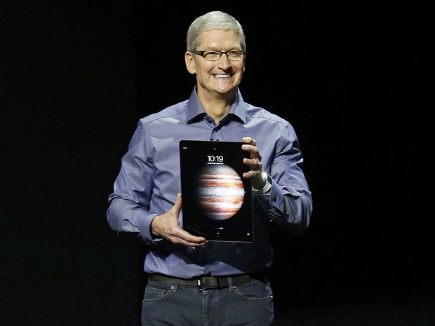 Apple anuncia tablet com tela de 12,9 polegadas