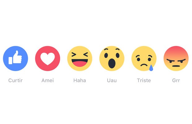 Facebook libera novos botões alternativos junto ao botão curtir