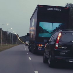 Samsung ajuda motoristas em ultrapassagens